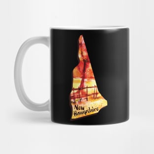 New Hampshire state design / New hampshire autumn lover / New hampshire gift idea Mug